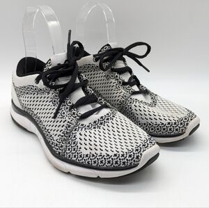 Vionic Sierra Flex Active Black White Mesh Sneaker 6.5